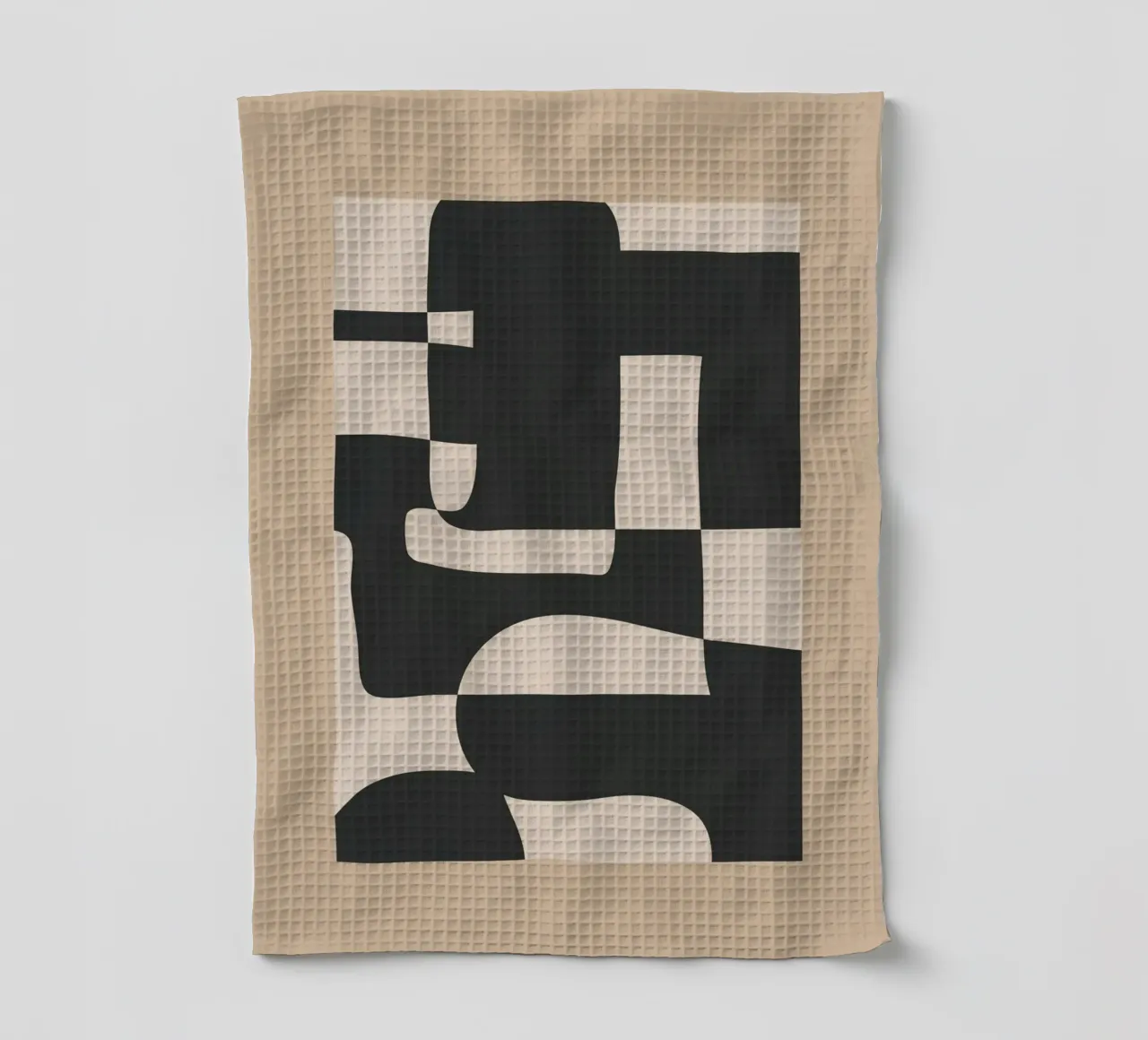 Modern Abstract Minimal Art 3 canovaccio da cucina da Nadjaa