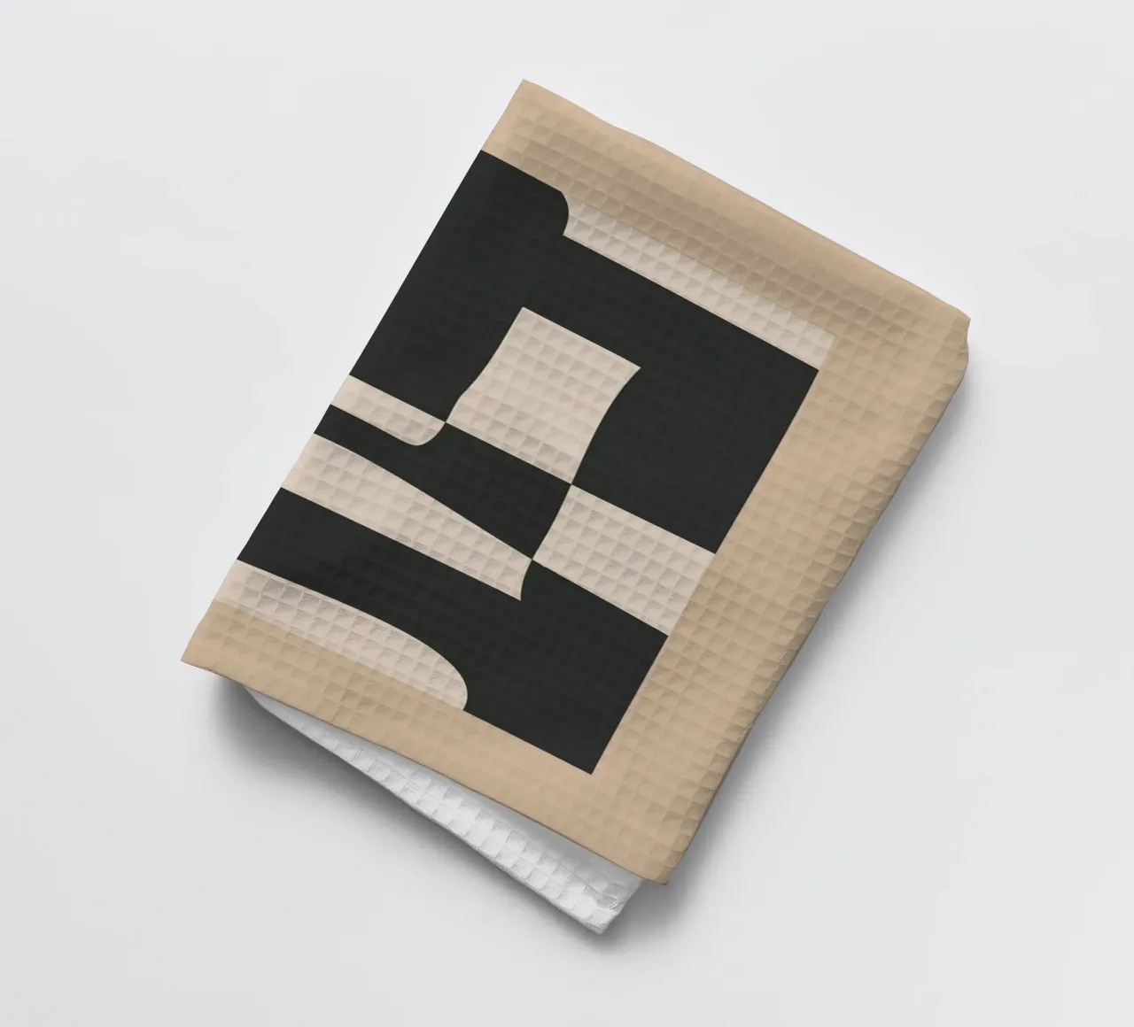 Modern Abstract Minimal Art 3 Geschirrtuch von Nadjaa