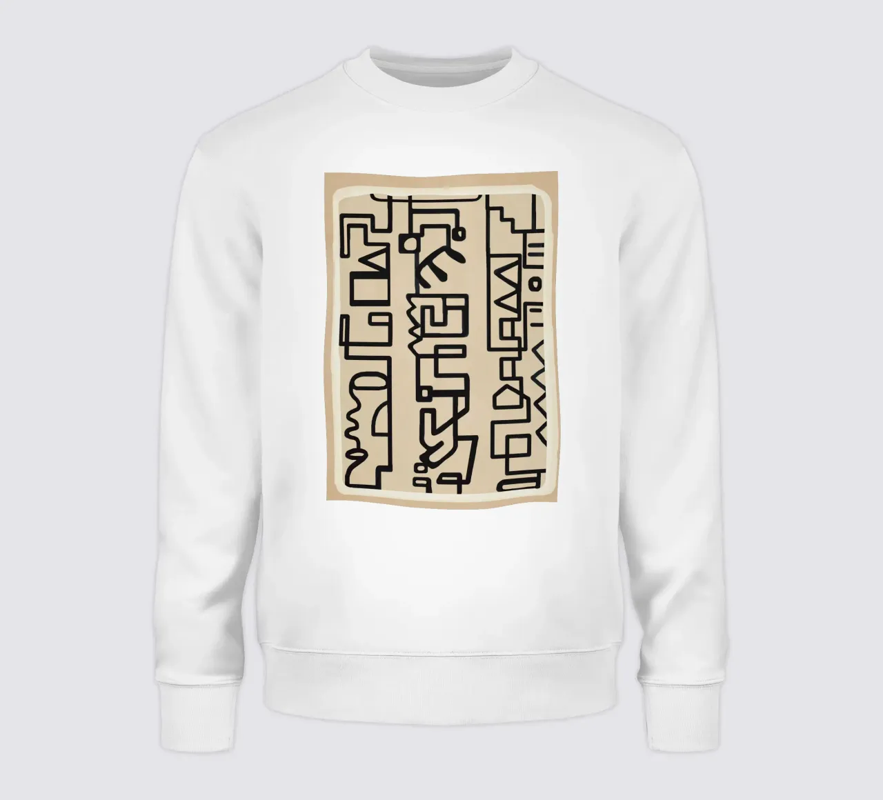 Abstract Line Movement 3 felpa da Nadjaa