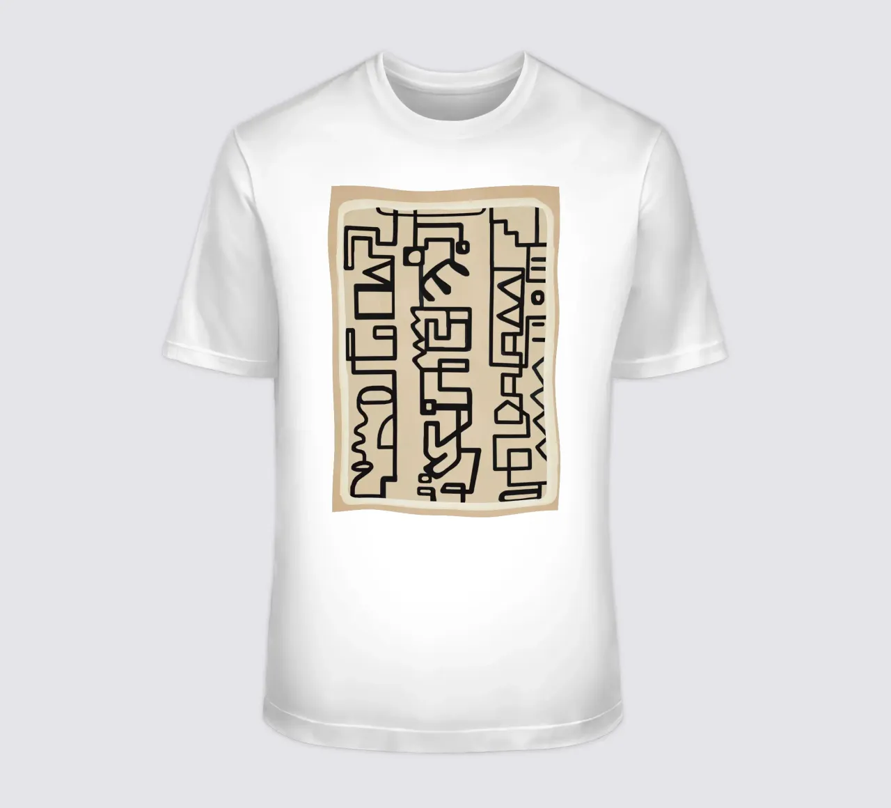 Abstract Line Movement 3 t-shirt da Nadjaa