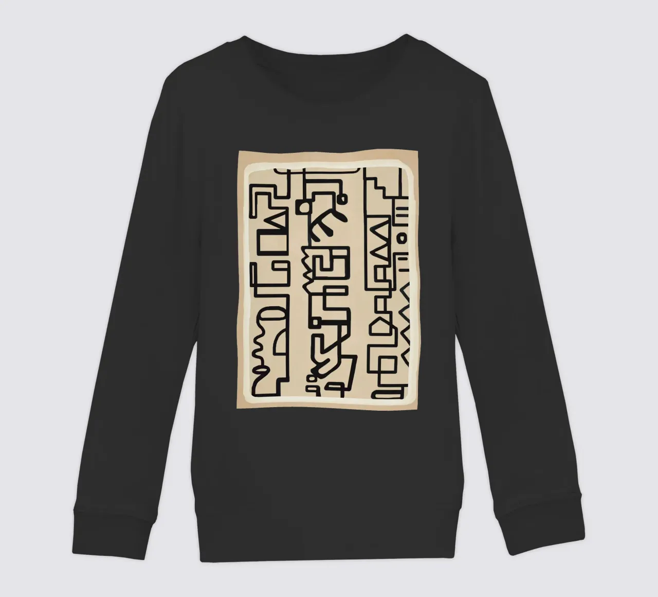 Abstract Line Movement 3 felpa bambino da Nadjaa