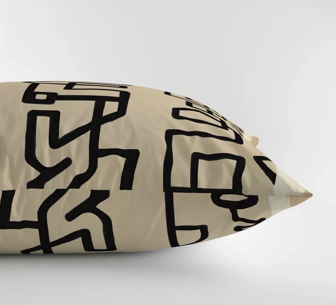 Abstract Line Movement 3 cuscino da Nadjaa