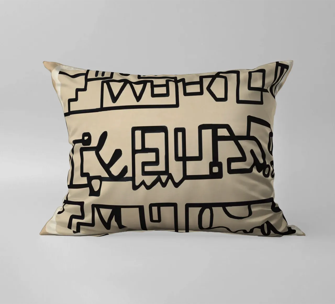 Abstract Line Movement 3 cuscino da Nadjaa