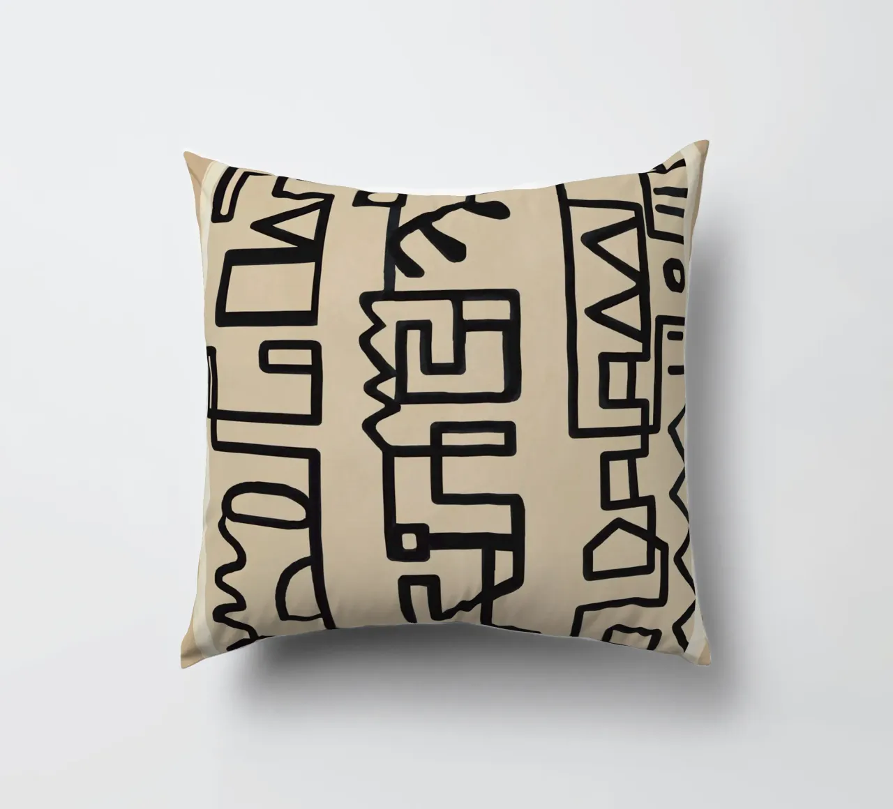 Abstract Line Movement 3 cuscino da Nadjaa