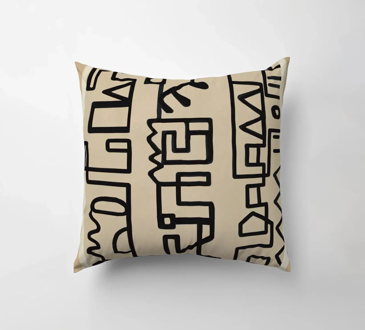 Abstract Line Movement 3 cuscino da Nadjaa