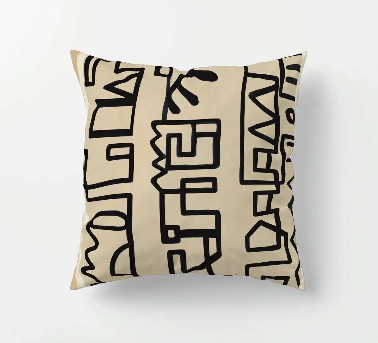 Abstract Line Movement 3 cuscino da Nadjaa