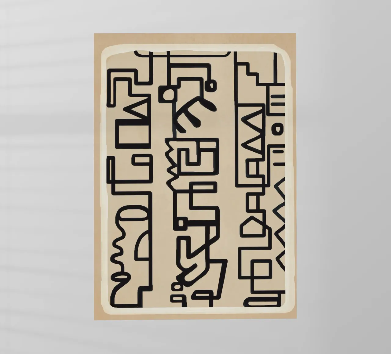 Abstract Line Movement 3 pellicola backlit da Nadjaa