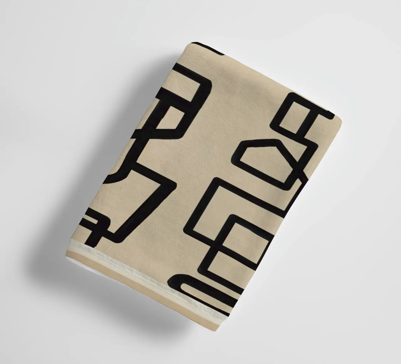 Abstract Line Movement 3 towel by Nadjaa