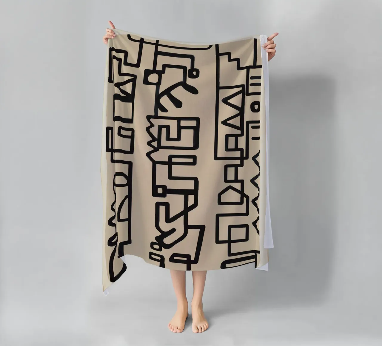 Abstract Line Movement 3 telo mare da Nadjaa