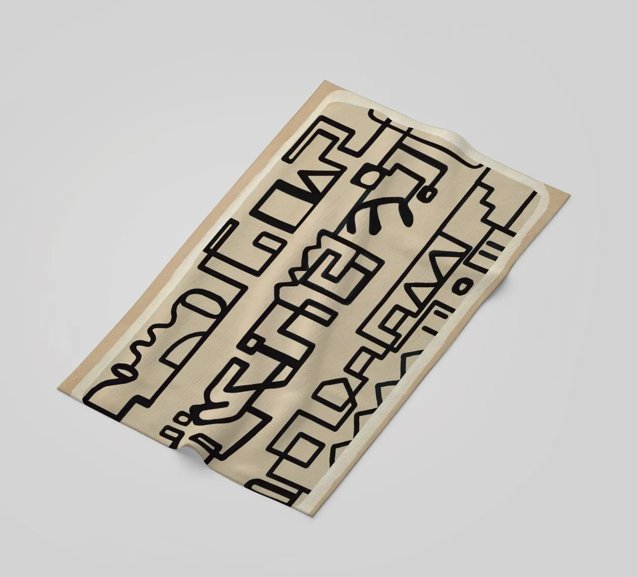 Abstract Line Movement 3 telo mare da Nadjaa