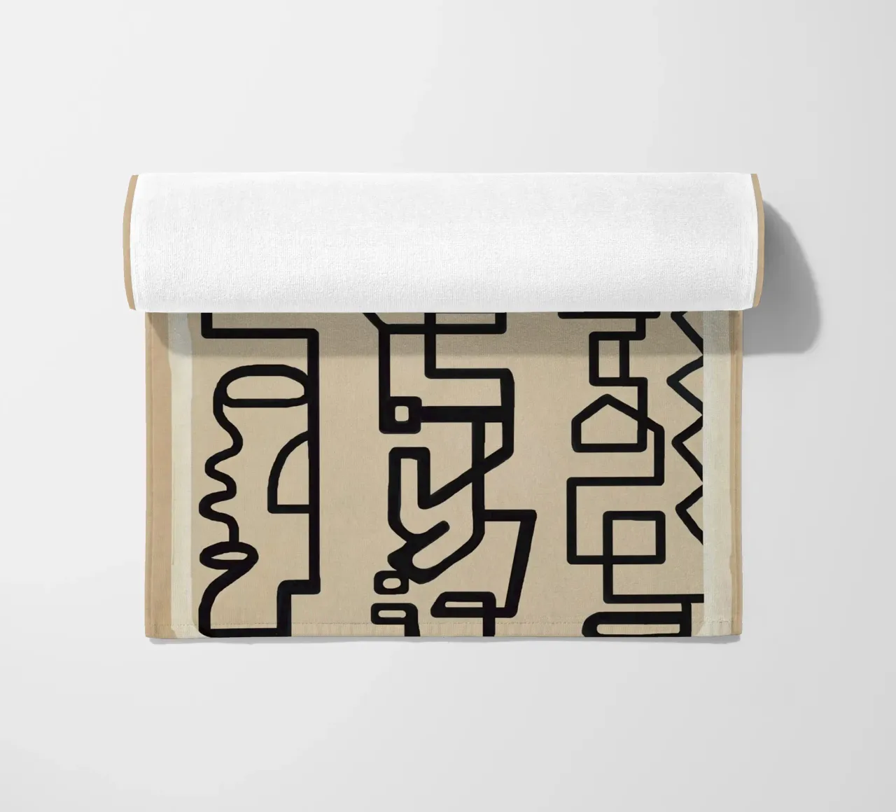 Abstract Line Movement 3 telo mare da Nadjaa