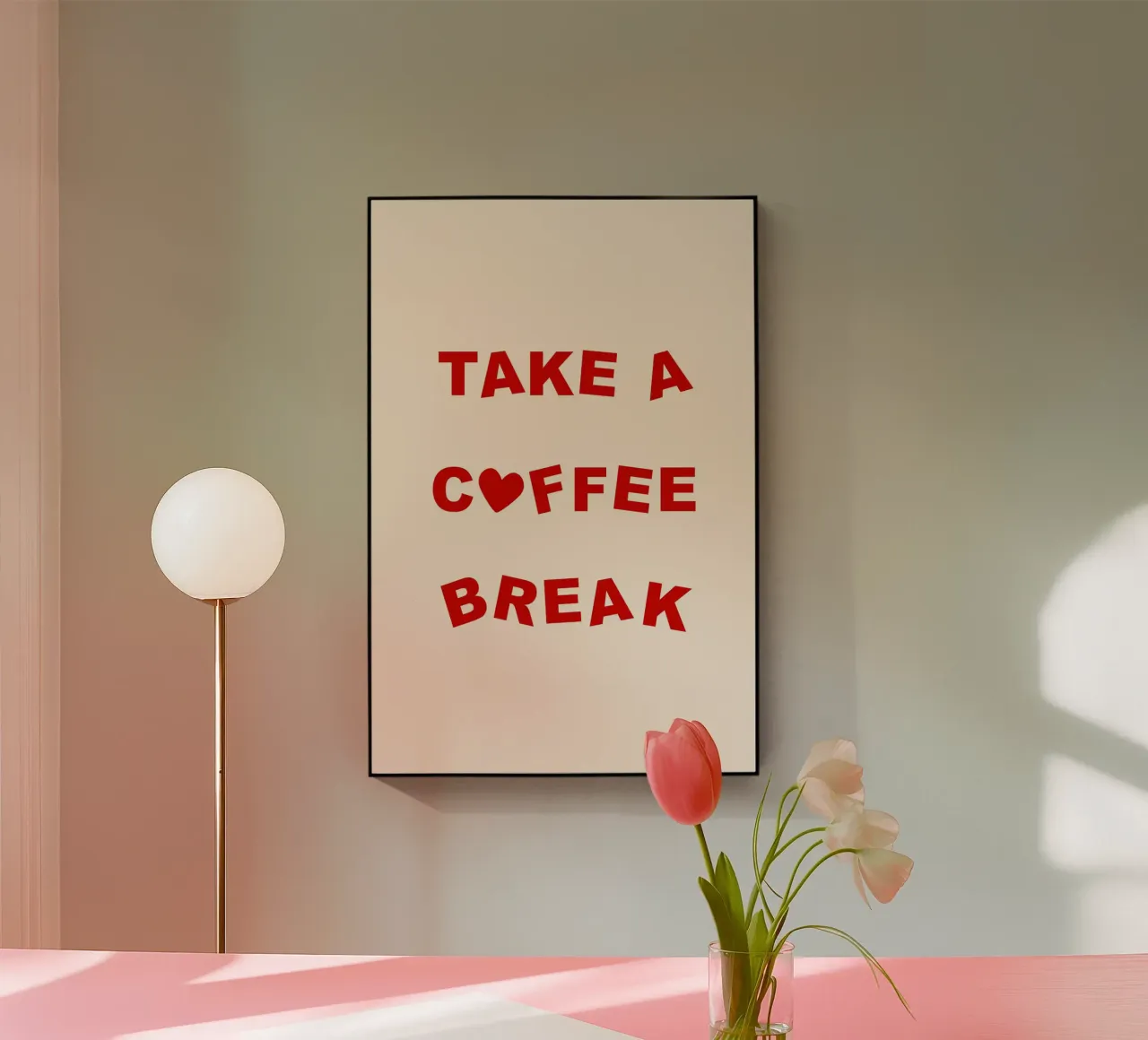 Take A Coffee Break plexiglass da treechild