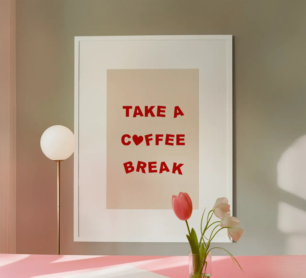 Take A Coffee Break carta hahnemühle da treechild