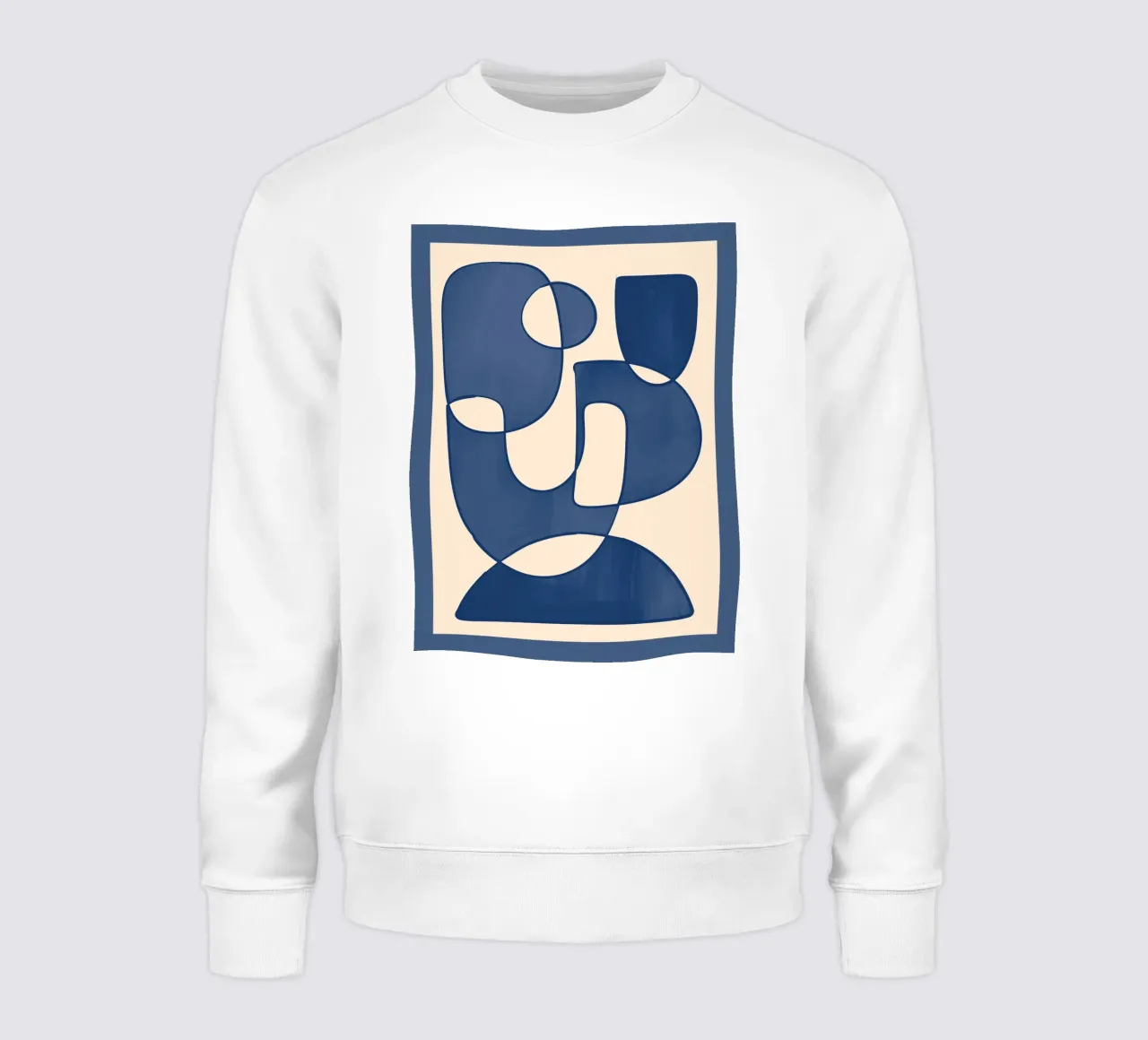 Forme di blu felpa da ThingDesign