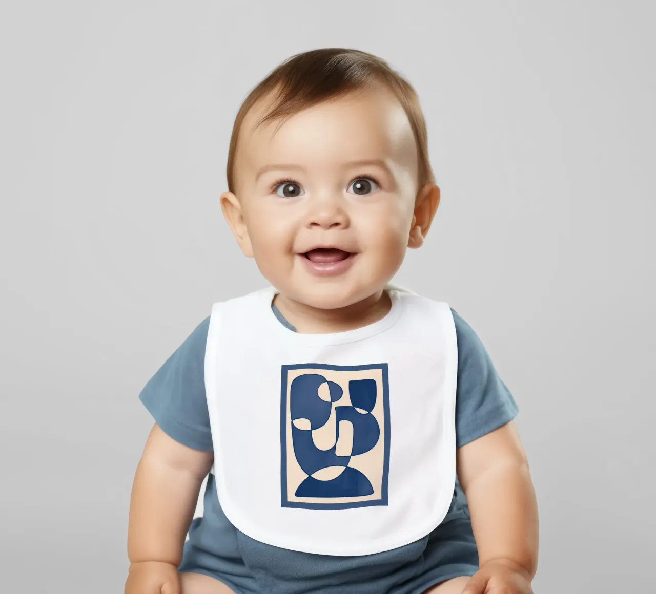 Forme di blu bavaglino da ThingDesign