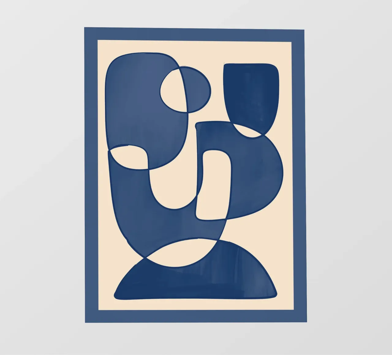Forme di blu telo in pvc da ThingDesign