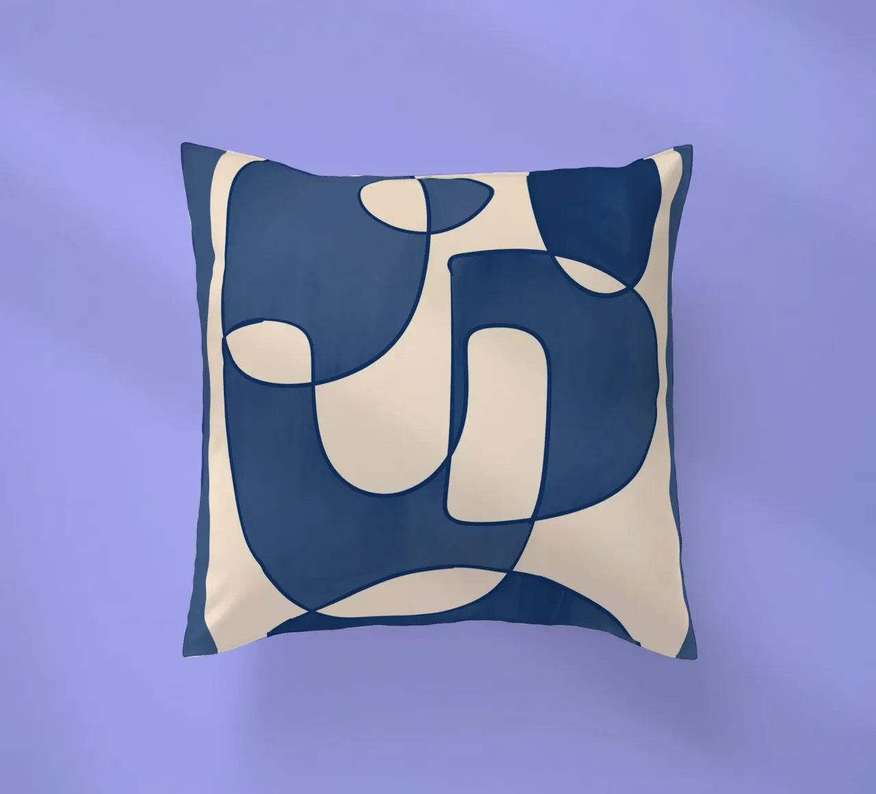 Forme di blu cuscino da ThingDesign