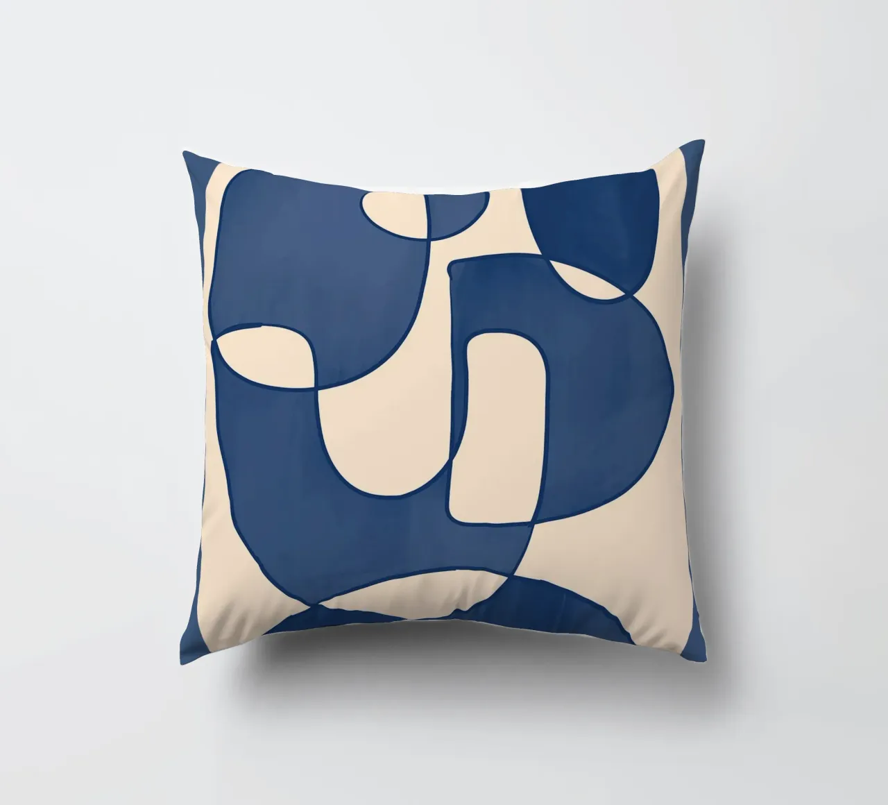 Forme di blu cuscino da ThingDesign