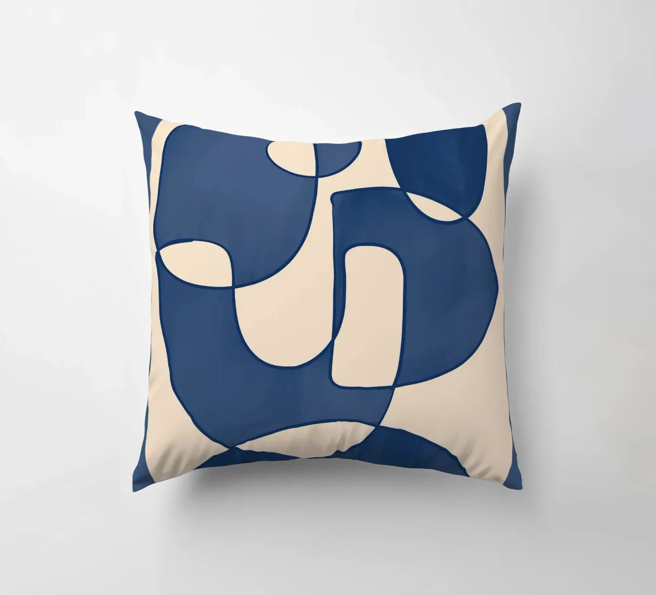 Forme di blu cuscino da ThingDesign