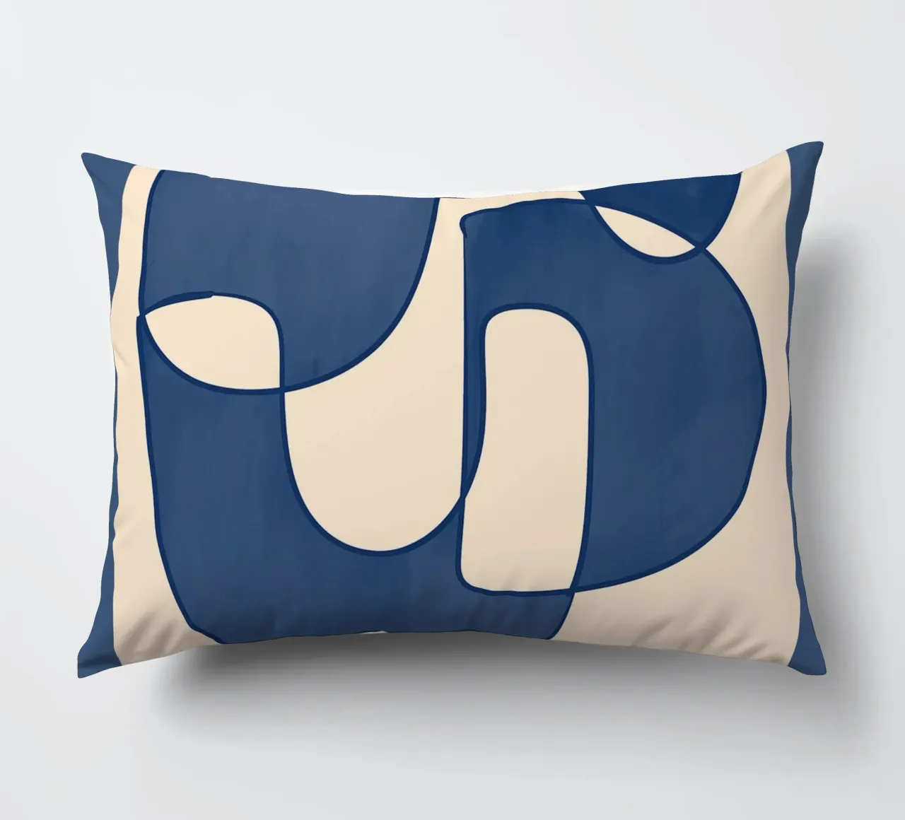 Forme di blu cuscino da ThingDesign