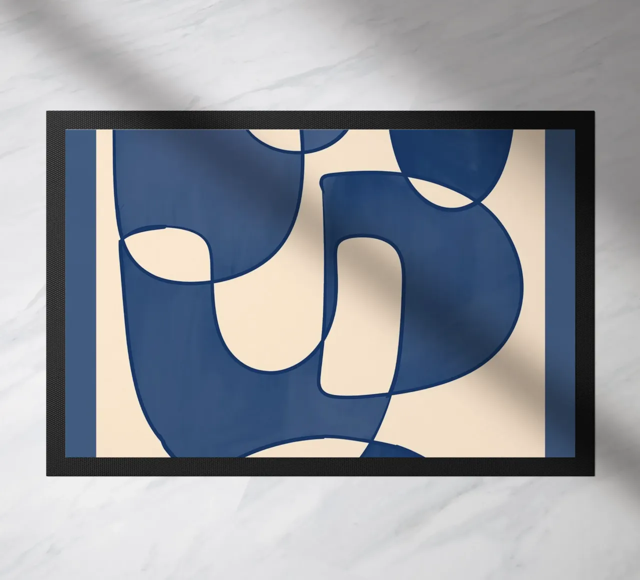 Forme di blu zerbino da ThingDesign