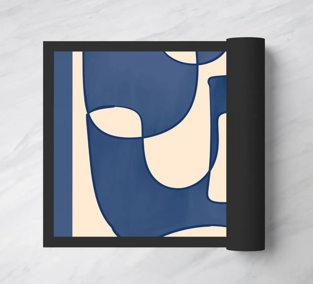 Forme di blu zerbino da ThingDesign