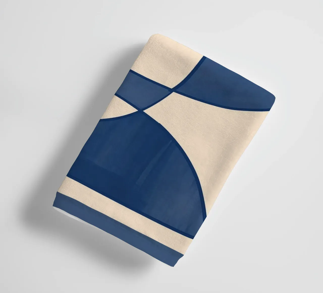 Forme di blu asciugamano da bagno da ThingDesign