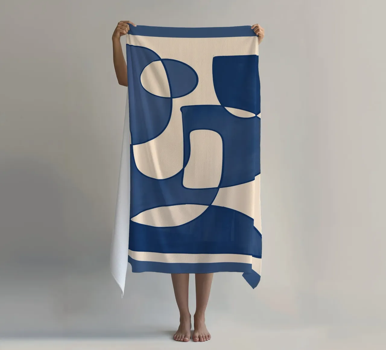 Forme di blu telo mare da ThingDesign
