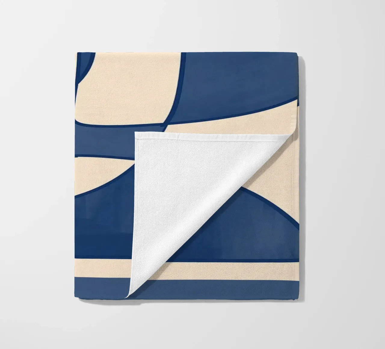 Forme di blu telo mare da ThingDesign