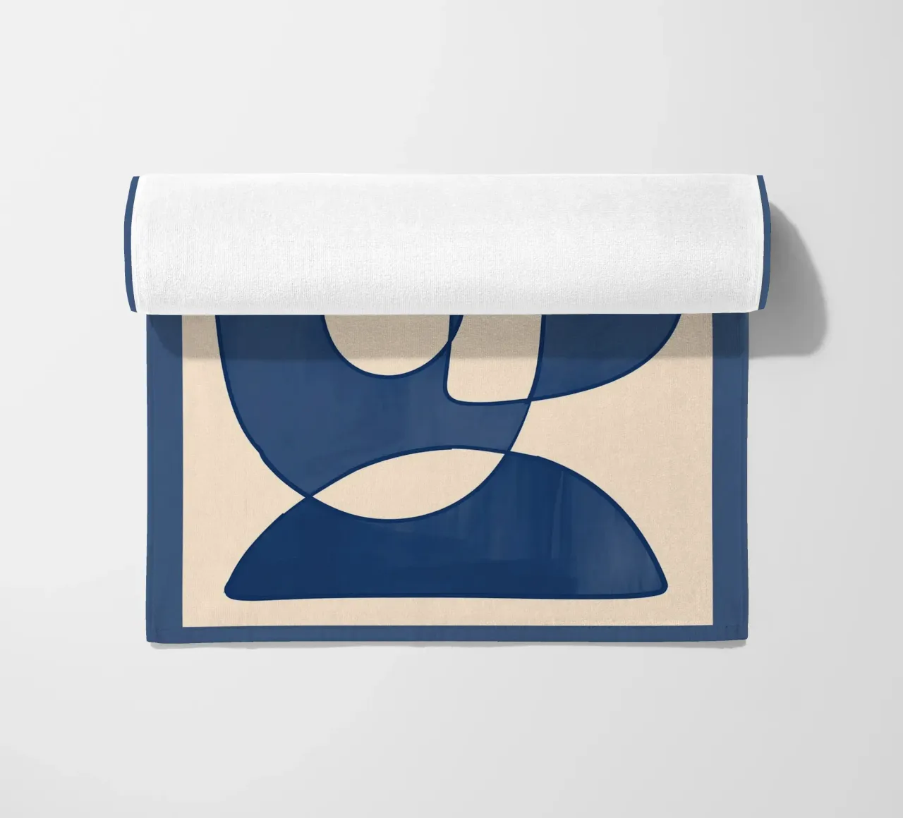 Forme di blu telo mare da ThingDesign