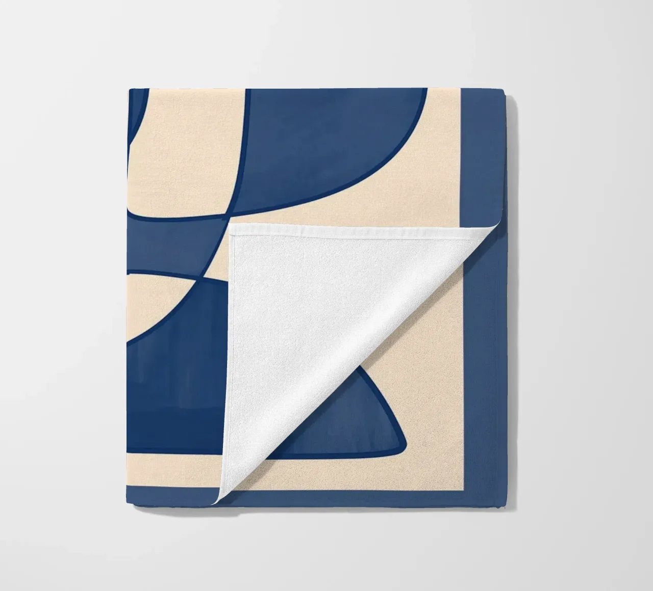 Forme di blu telo mare da ThingDesign