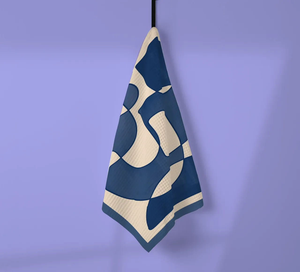 Forme di blu canovaccio da cucina da ThingDesign