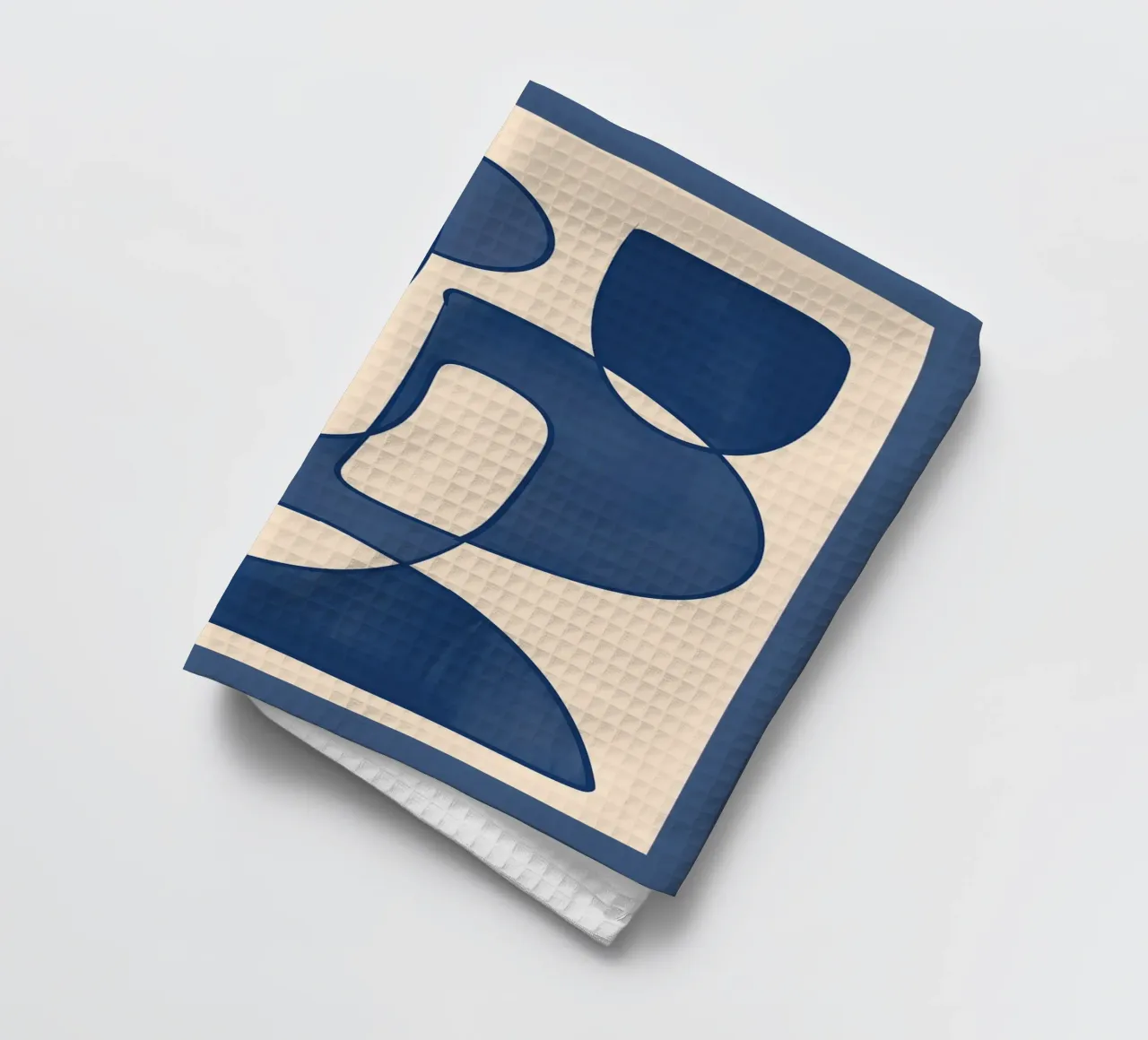 Forme di blu canovaccio da cucina da ThingDesign