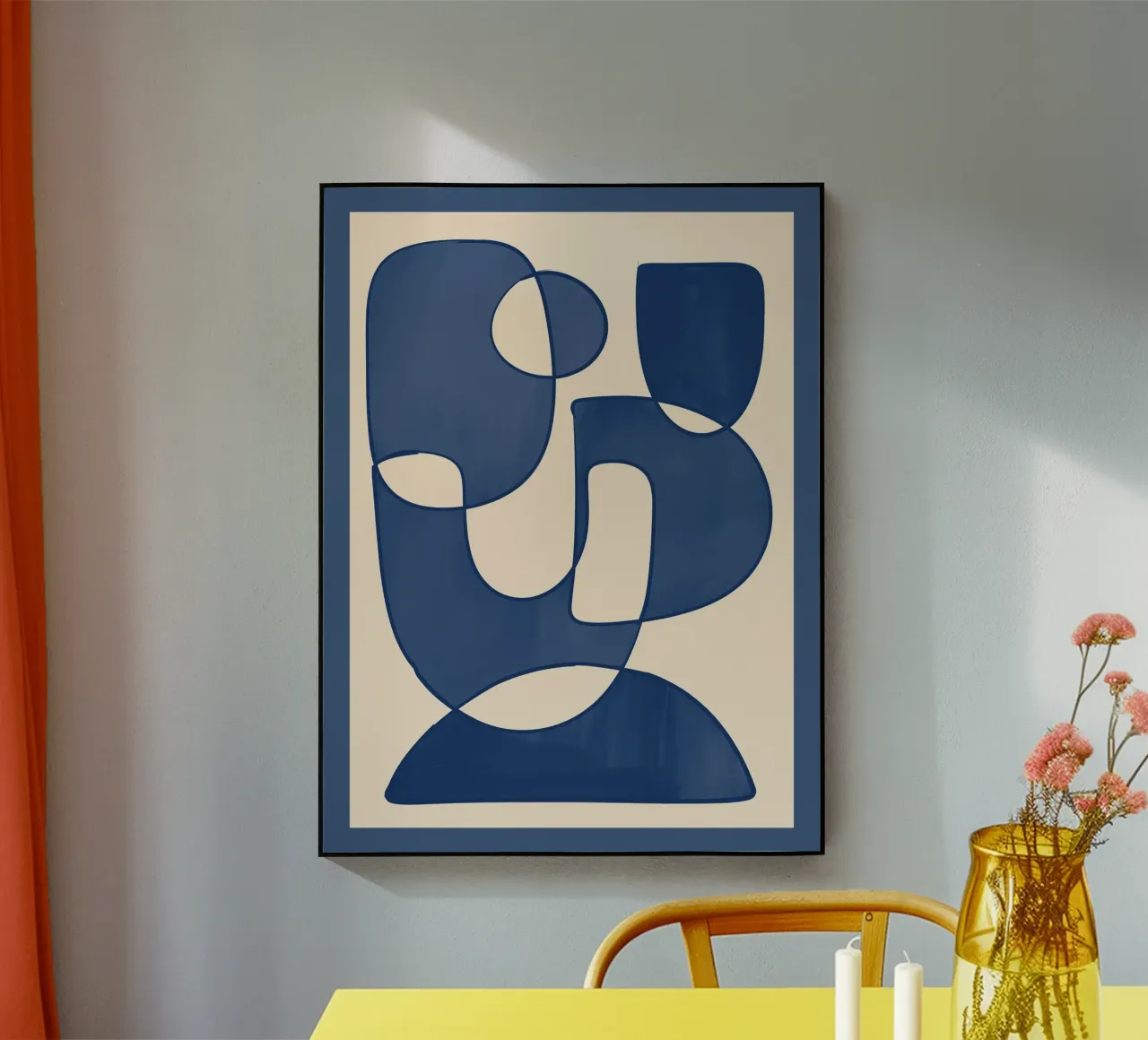 Forme di blu plexiglass da ThingDesign