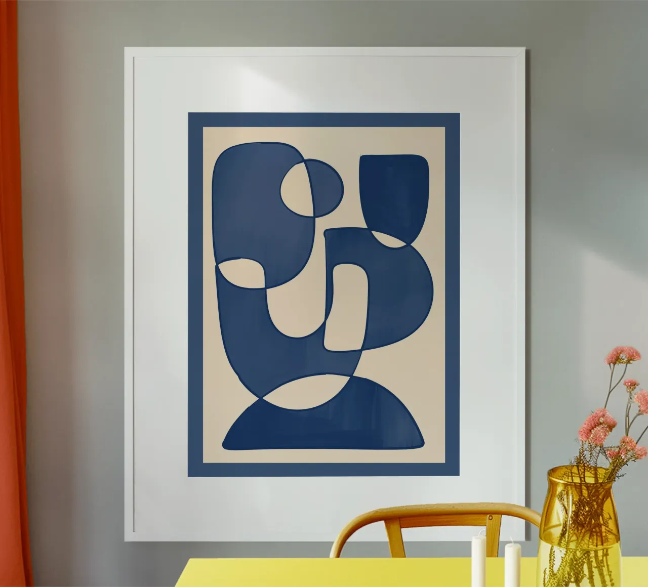 Forme di blu carta hahnemühle da ThingDesign