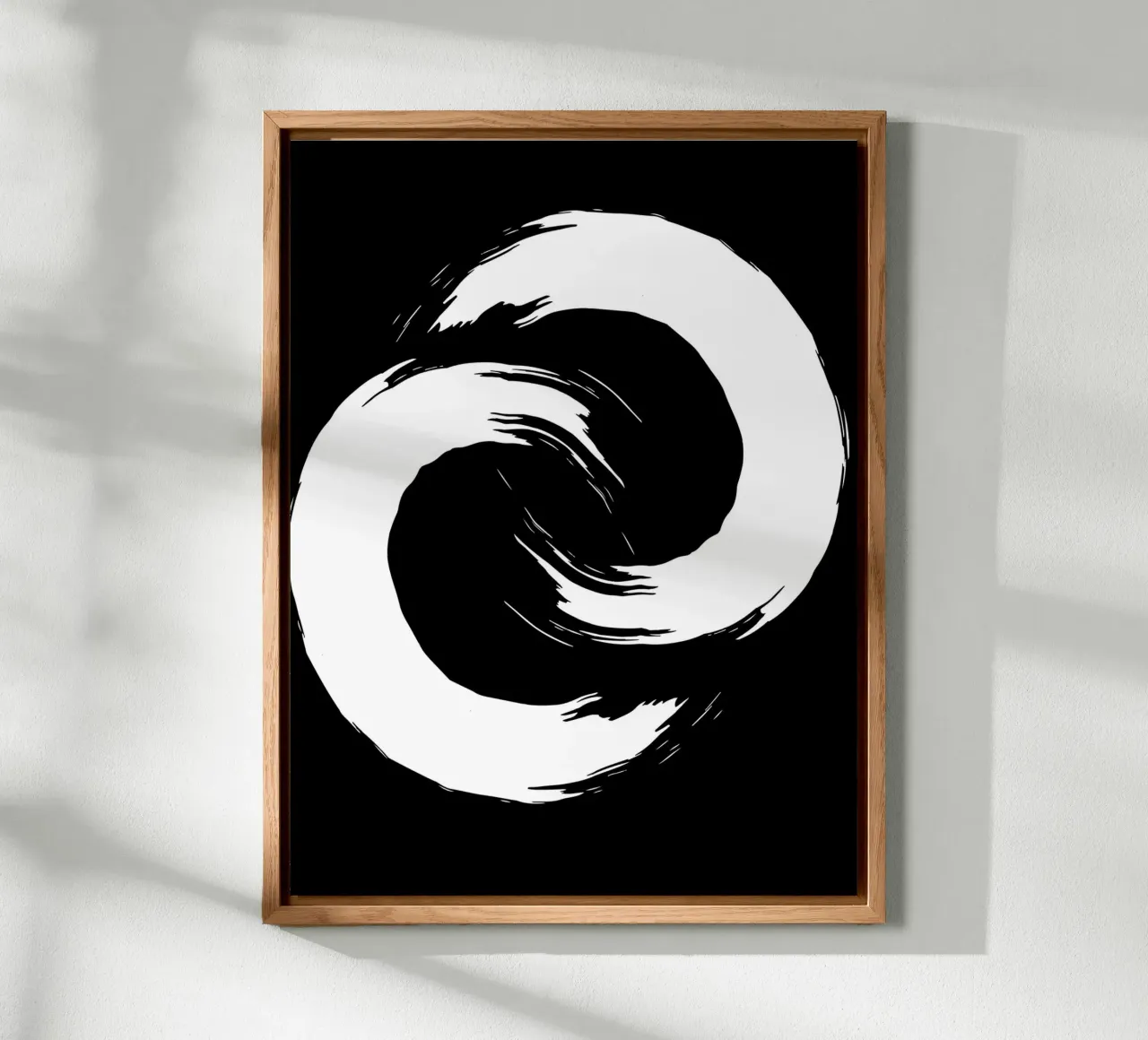 The Interlocking Ensō alluminio dibond da LisaArtes