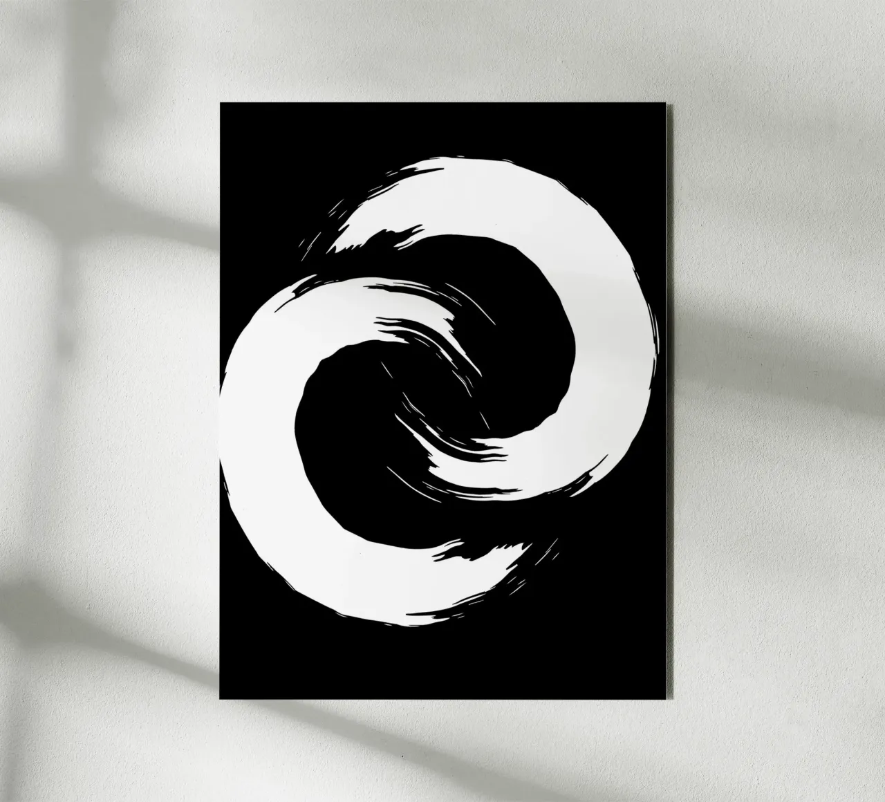 The Interlocking Ensō alluminio dibond da LisaArtes