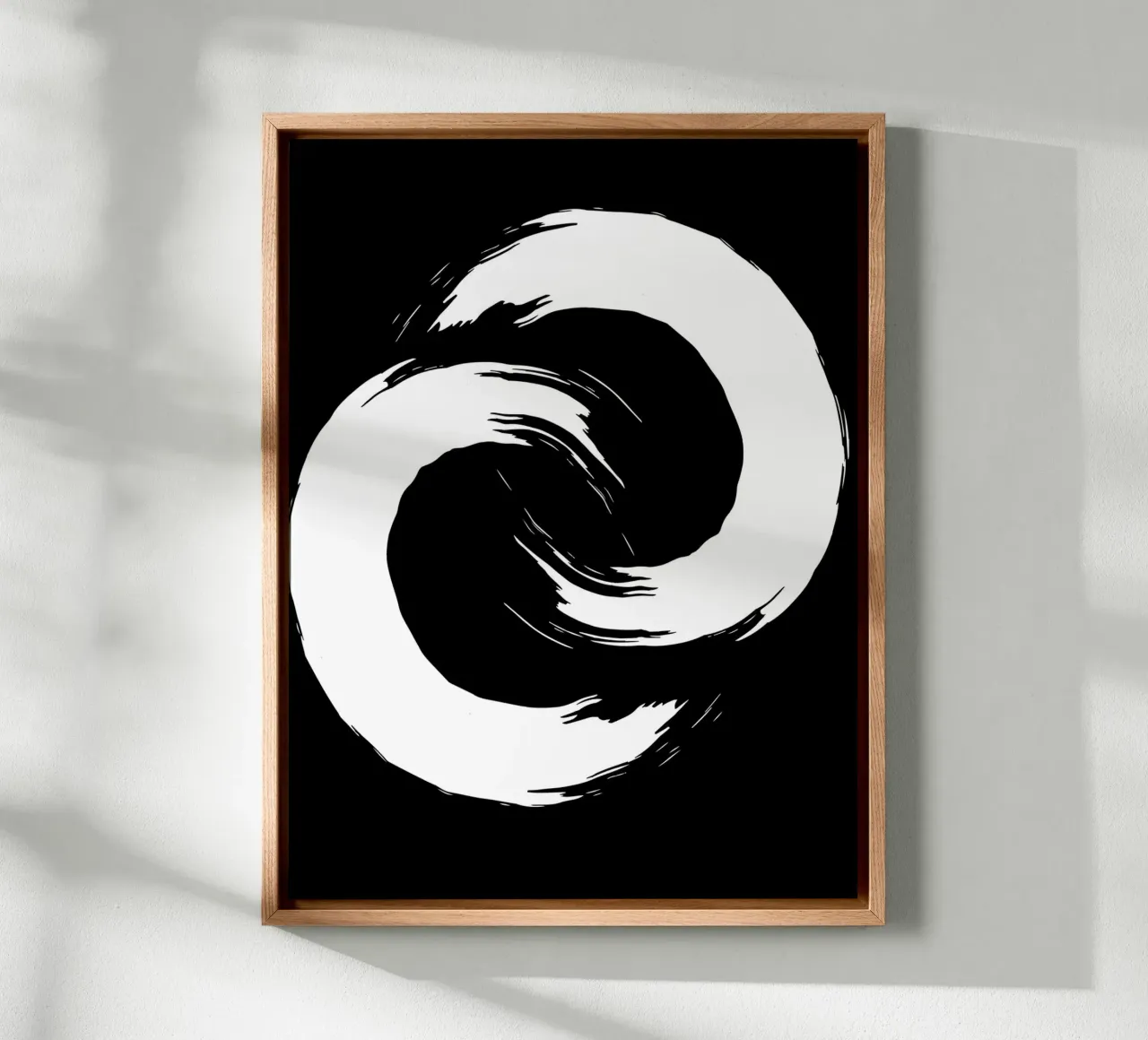 The Interlocking Ensō tela da LisaArtes