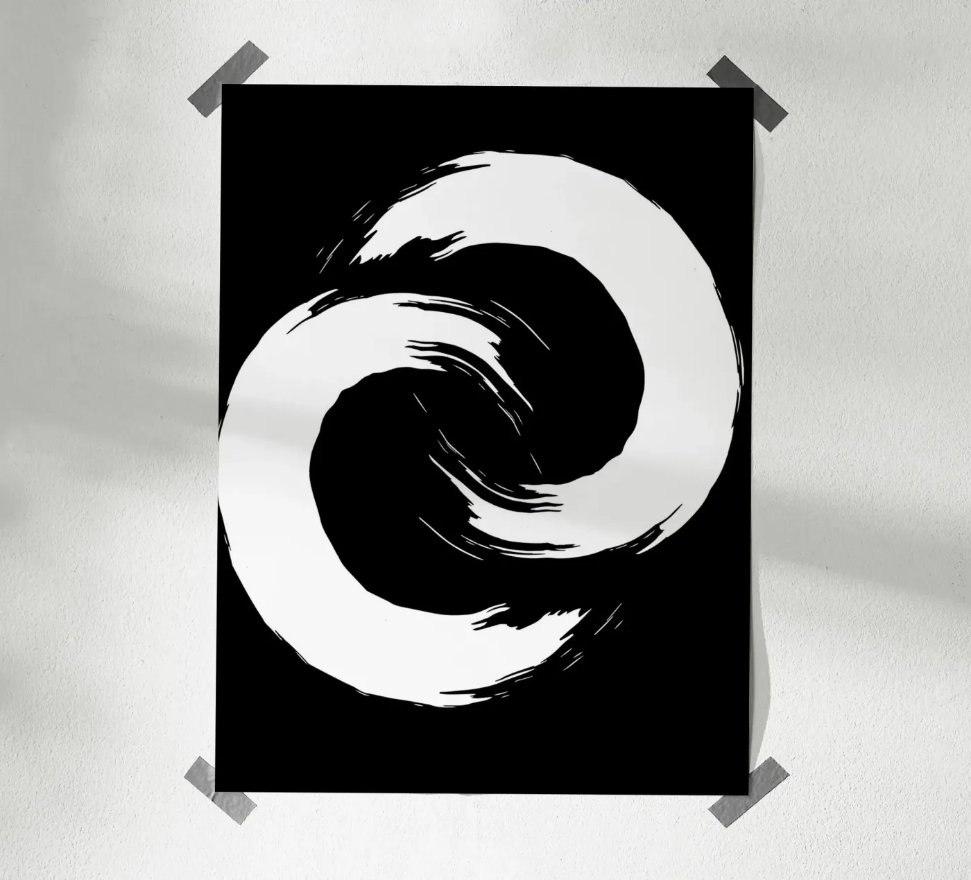 The Interlocking Ensō poster de LisaArtes