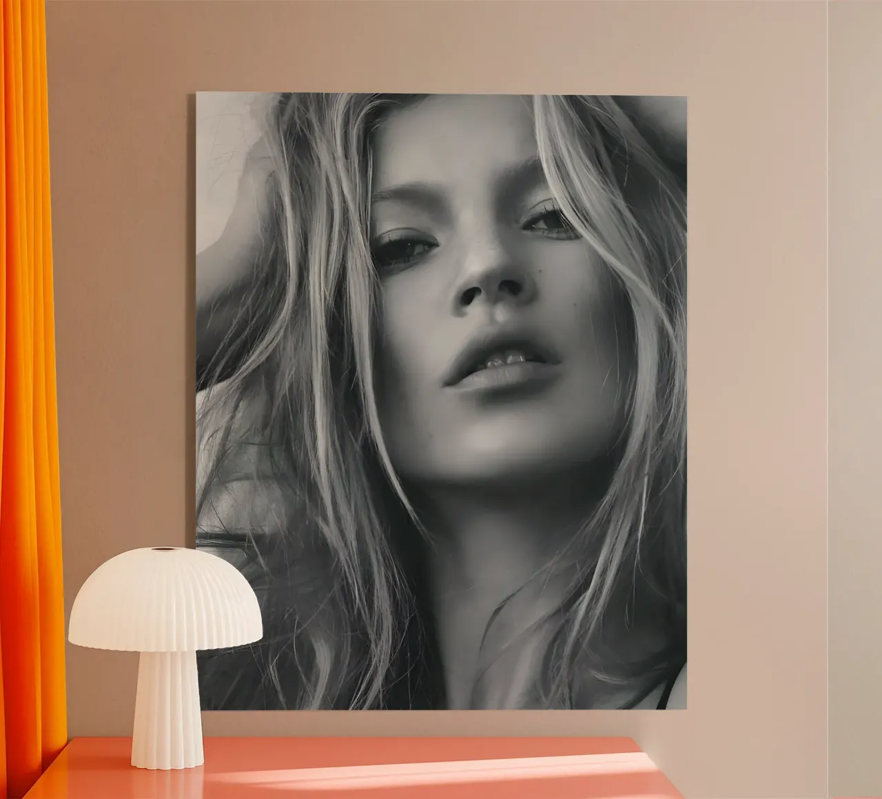 Sguardo intenso plexiglass da vintage singer