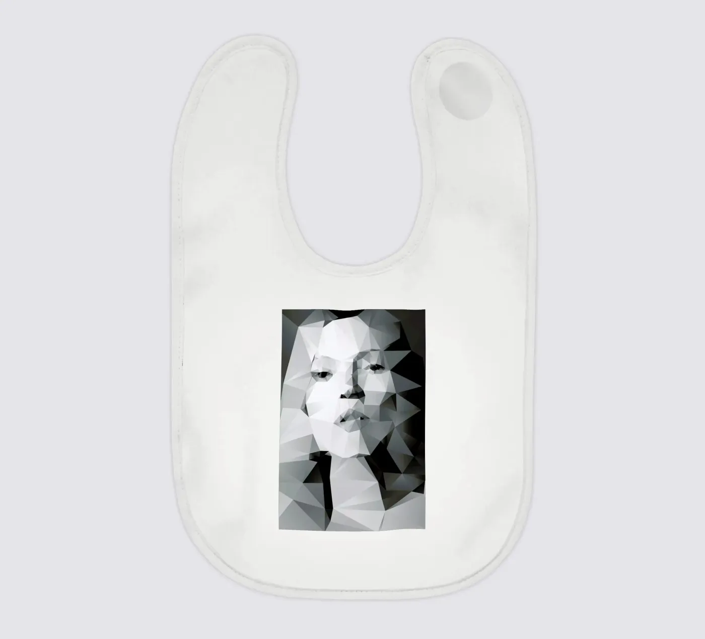 Kate I baby bib by Three Of The Possessed