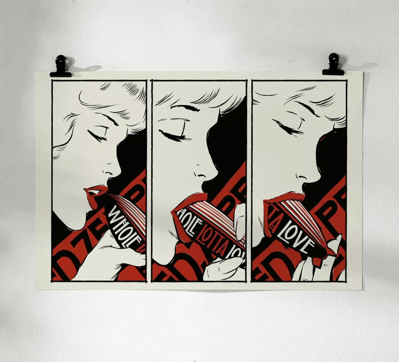 PornZeppelin poster da Butcher Billy