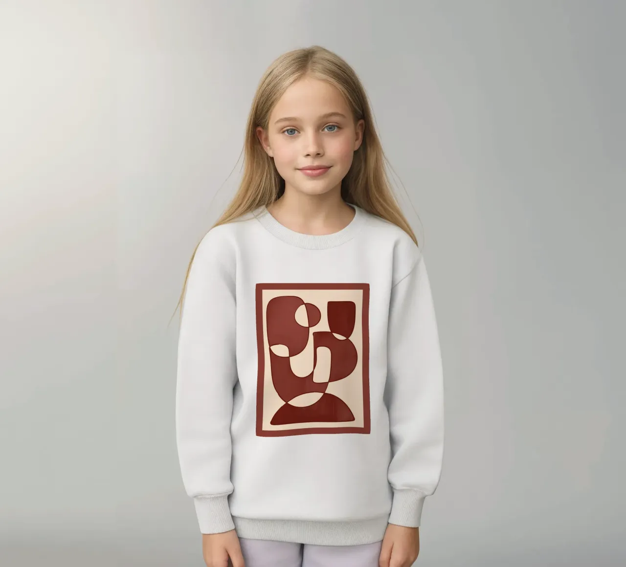 Forme di Borgogna felpa bambino da ThingDesign