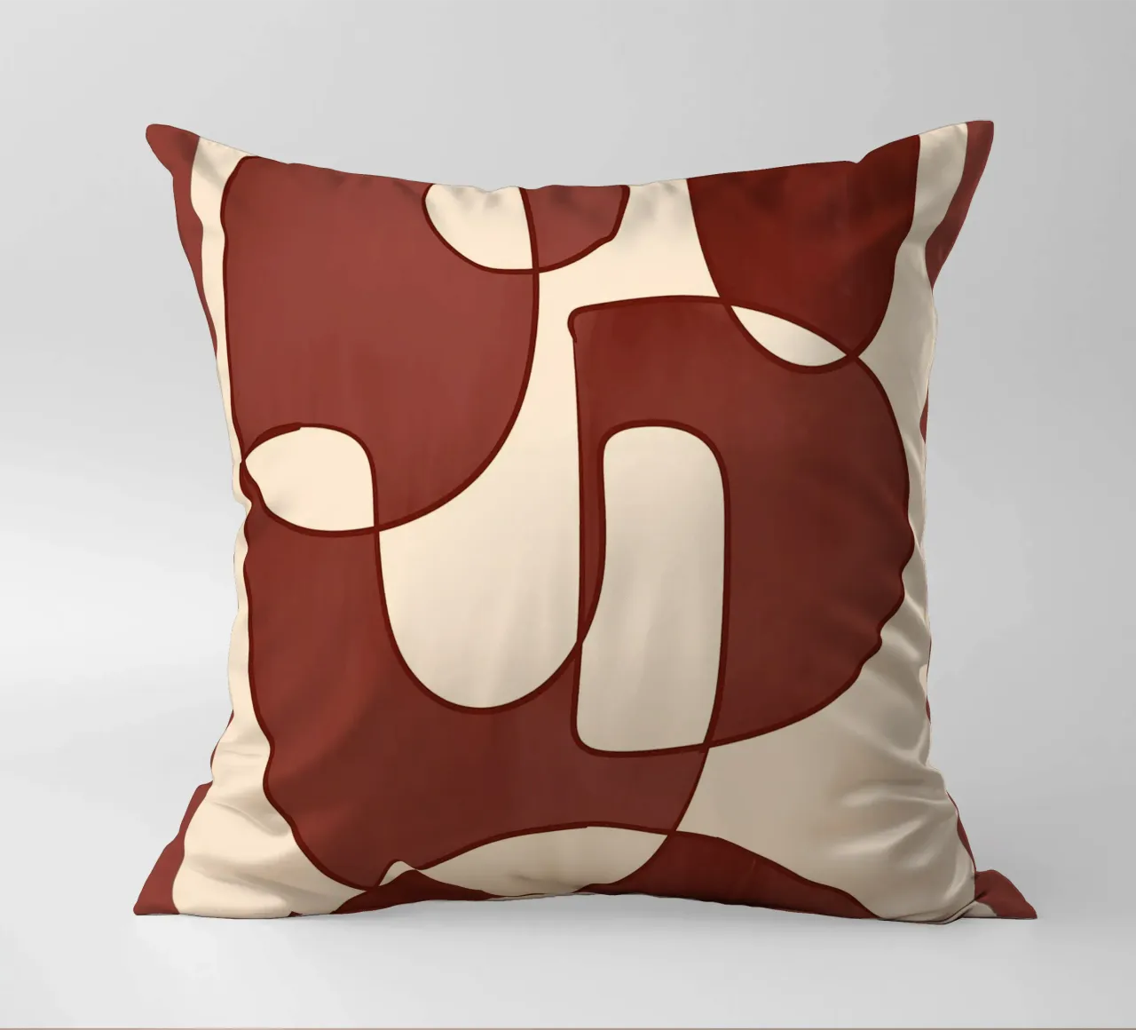 Forme di Borgogna cuscino da ThingDesign