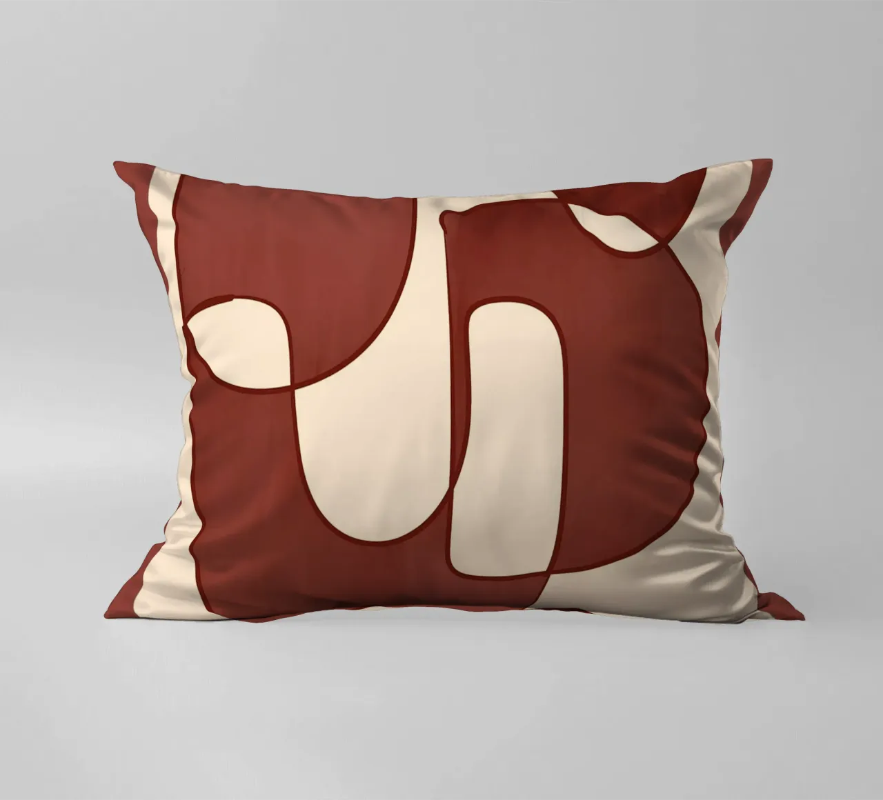 Forme di Borgogna cuscino da ThingDesign