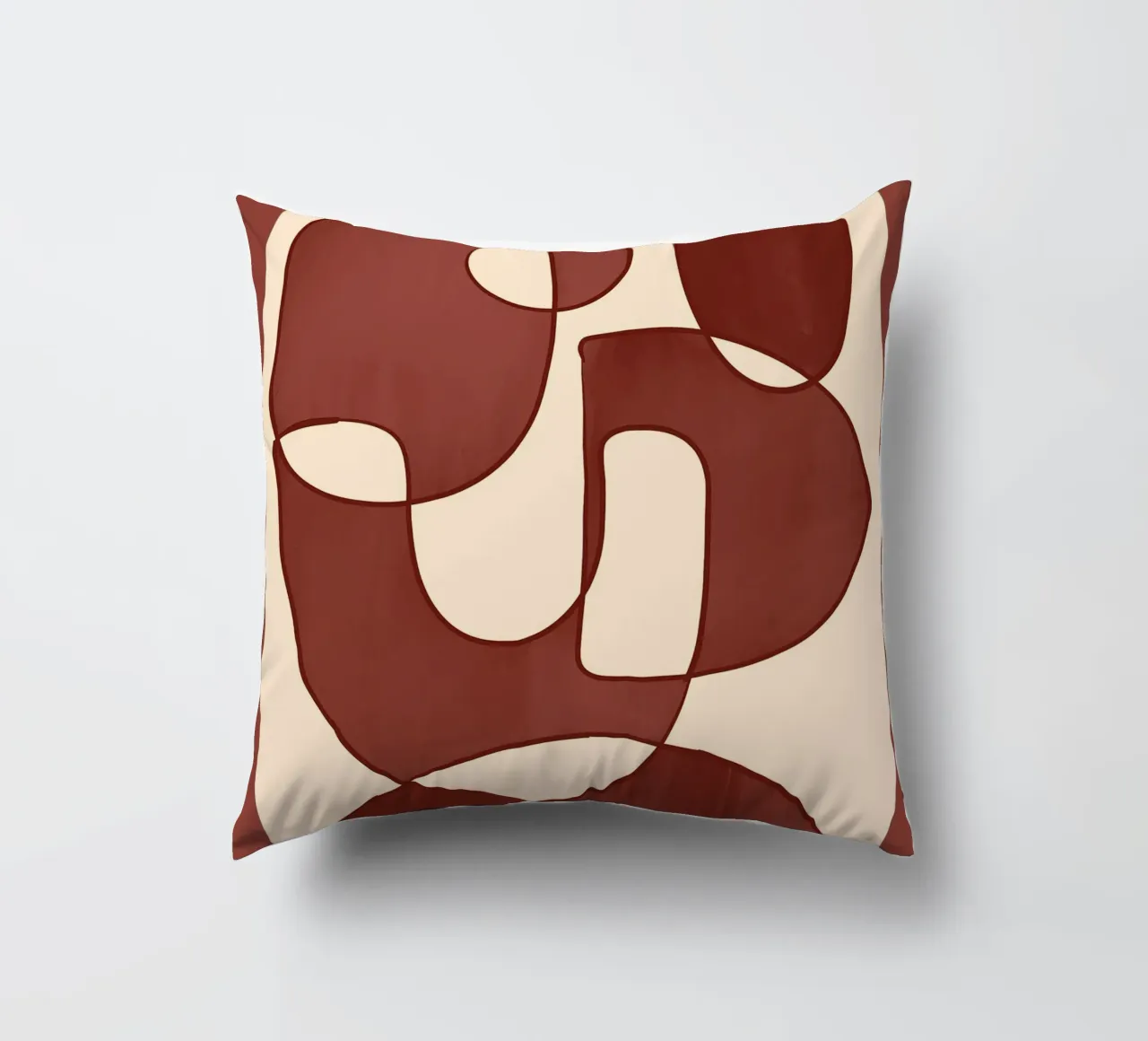 Forme di Borgogna cuscino da ThingDesign