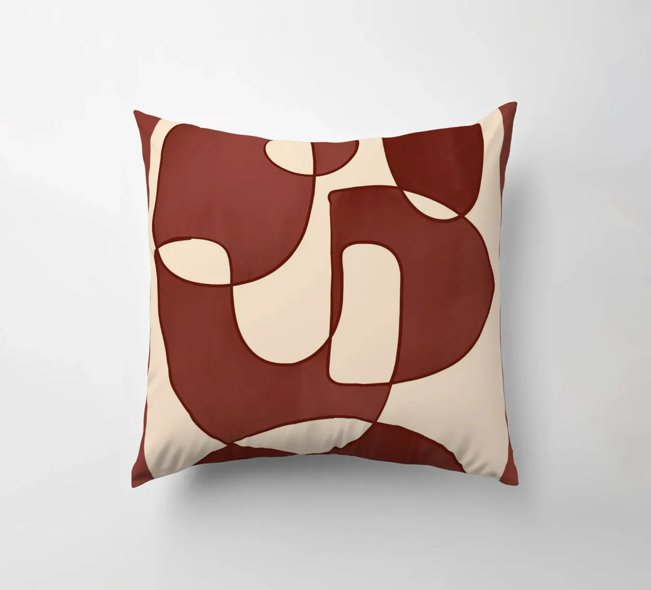 Forme di Borgogna cuscino da ThingDesign