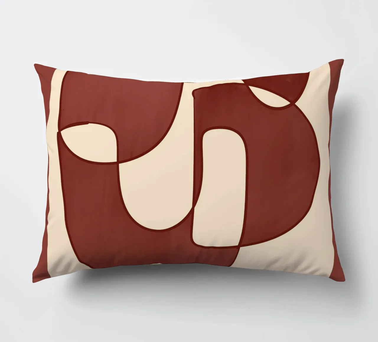 Forme di Borgogna cuscino da ThingDesign