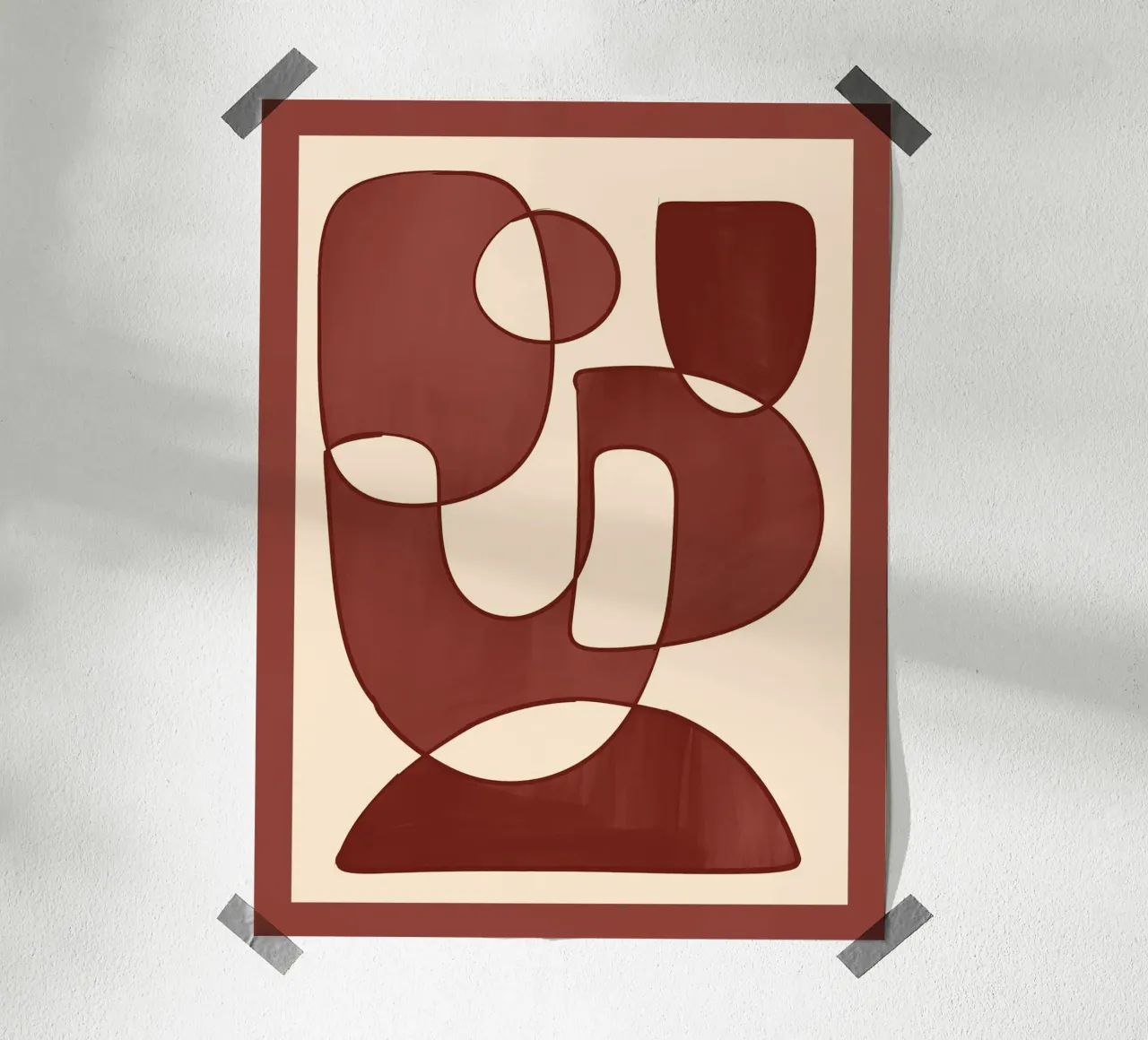 Forme di Borgogna carta hahnemühle da ThingDesign