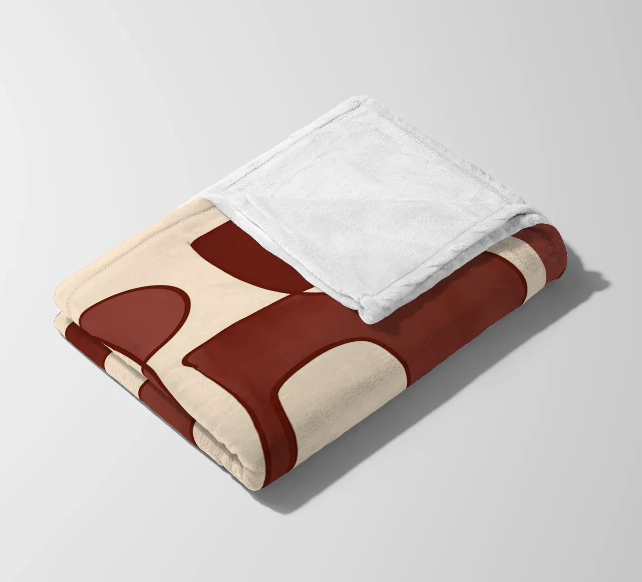 Forme di Borgogna coperta in pile da ThingDesign